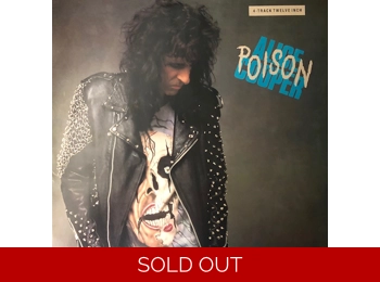 Alice Cooper - Poison - UK 4 Track 12" Black Vinyl